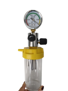 Regulador de presión de succión de cuerpo de aluminio de estilo alemán con tubo y tarro - Product Image 4