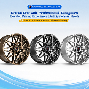 <span class=keywords><strong>Jantes</strong></span> en aluminium forgé à cinq branches personnalisées KS, 19 <span class=keywords><strong>pouces</strong></span>, monobloc, pour <span class=keywords><strong>BMW</strong></span> Série <span class=keywords><strong>3</strong></span> F30, Série 4 F32, modification sportive - Product Image 5