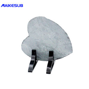 Pietre a Forma di Cuore, Ardesia a Forma di Cuore Vuota per <span class=keywords><strong>Foto</strong></span> 15*15cm MK59, Pietra per Sublimazione - Product Image 5