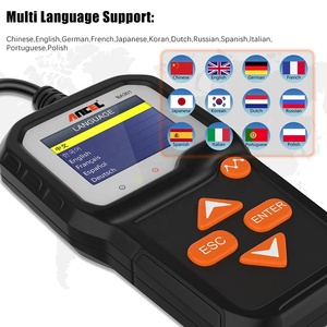 Tester per Batterie Auto Ancel BA301, Analizzatore di Sistema di Avviamento e Ricarica per Batterie Automobilistiche 12V, Tester per Batterie Auto 2000 CCA - Product Image 3