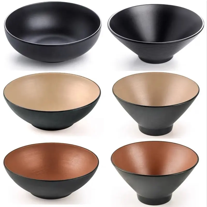 Wholesale Customized Melamine Pho Bowl High-quality Melamine Noodle Bowl