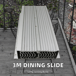 3m hiện đại mở rộng bàn ăn Cơ chế trượt kéo ra Slide cho nhà bếp phòng khách hoặc ngoài trời cho khách sạn - Product Image 3