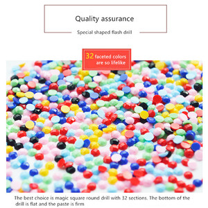 Peinture de diamant 5D à mosaïque d'animaux de <span class=keywords><strong>lion</strong></span>, outil de décoration de maison, vente en gros, - Product Image 6