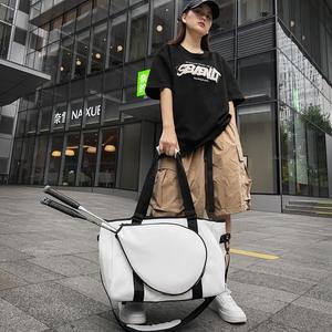 กระเป๋าเป้สะพายหลังกีฬาเทนนิสและแบดมินตันแบบกันน้ำ ทำจากไนลอน พร้อมช่องใส่ไม้เทนนิส 2 อัน กระเป๋าเทนนิสระดับพรีเมียม - Product Image 4