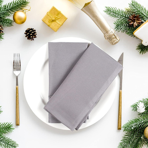 Elegant 100% Linen Napkins Handmade Beige <b>Table</b> Decor Classic <b>Disposable</b> for Weddings Events High Quality Customizable Sizes - Product Image 5