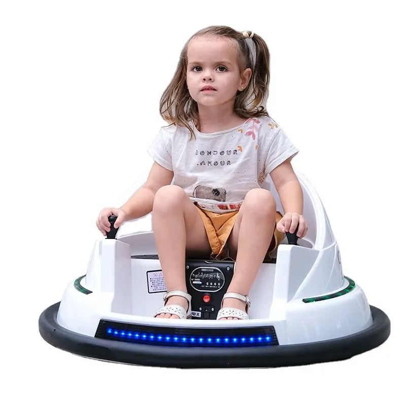 Carro de passeio infantil com rotação elétrica de 360 graus, carrinho de controle remoto para bebês e crianças, carrinho de passeio ao ar livre