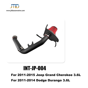2011 2015 <span class=keywords><strong>Jeep</strong></span> Grand <span class=keywords><strong>Cherokee</strong></span> 2011-2014 per Dodge Durango 3.6L sistema di aspirazione aria fredda in alluminio ad alte prestazioni nuova condizione - Product Image 2