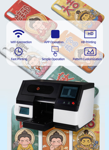 Impressora de Couro Combo UV DTG de Alta Velocidade com Função Dupla, Baixa Manutenção, para Pequenos Negócios, Jato de Tinta de Mesa com Tela Sensível ao Toque Automática - Product Image 3