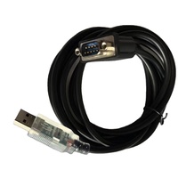 Adaptador USB a RS232 con Chipset FTDI, Cable Serial USB 2.0 a DB9 Macho para Windows 10, 8, 7, Vista