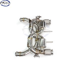 FUDKLi coche de acero inoxidable <span class=keywords><strong>Mclaren</strong></span> <span class=keywords><strong>720s</strong></span> tubo de escape eje trasero sistema de escape - Product Image 4