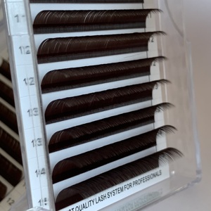 Mềm khối lượng lông mi mở rộng 0.03 0.05mm 0.07 Faux Mink dễ dàng làm cho người hâm mộ Lash Nhà cung cấp - Product Image 3