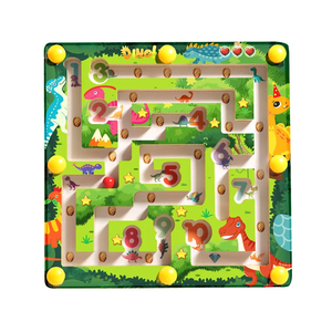 2024 nouveau produit en bois labyrinthe jeux de société Montessori éducation créative en bois numérique <span class=keywords><strong>Balance</strong></span> labyrinthe jouets pour enfants garçons et filles CE - Product Image 1