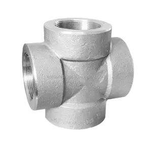 Suppliers hot sale Stainless Steel Tube Fittings Forged High Pressure Pipe Fittings 1/4" Female NPT Threaded Female Tee Fitting
