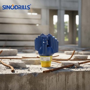 מקדחי סלע מקצועיים, ייצור מקדחי טונגסטן קרביד בעלי <span class=keywords><strong>3</strong></span> כנפיים, מקדח צעד-בצעד 5 אינץ' (127 מ\\\"מ) - Product Image 6