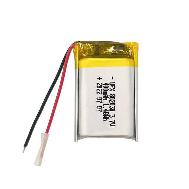 KC UL1642 PSE UN38.3 Certified Hot Sale Li-ion Polymer Rechargeable 3.7V 400mAh 802030 Lithium Battery Li-ion Batteries