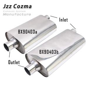 <span class=keywords><strong>Silencieux</strong></span> d'échappement automobile de performance universel, entrée/d'issue décalée de 3 pouces, corps ovale de 9x4 pouces, <span class=keywords><strong>silencieux</strong></span> à son profond - Product Image 1