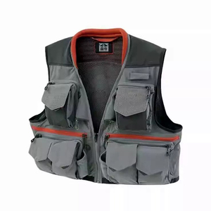 <span class=keywords><strong>Gilet</strong></span> de pêche à la <span class=keywords><strong>mouche</strong></span> d'extérieur respirant, professionnel, multi-poches, utilitaire, de sécurité, avec logo BTI (B07) - Product Image 1
