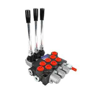 Vanne de commande directionnelle hydraulique multi-voies Hansen 5P40, vanne à 5 sections, vanne monobloc de pression, Shandong, 1 an de garantie - Product Image 1