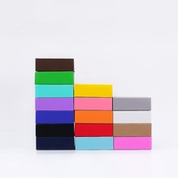 Cajas de Embalaje de Cartón Reciclado, Cajas de Papel Cuadradas Resistentes y Corrugadas para Cosméticos, Embalaje de Regalo de Lujo