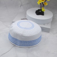Nuevo Gorro de Oración Islámico de Spandex Personalizado de Moda 2026 para Hombre, Cómodo y Colorido, Gorro Musulmán al por Mayor, Sombreros y Gorras Étnicas