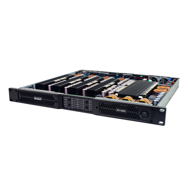 Broadband Amplifier Nightclub Power Amplifier Rohs Ce Strict High Quality Class D 4 Channel X 3000W RMS