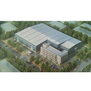 Xây dựng nhà xưởng Kết Cấu Thép đúc sẵn 500 mét vuông cho các nhà máy thực phẩm - Product Image 1