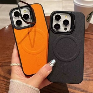 New một-mảnh ống kính chủ Magnetic thu hút đối với 14pro điện thoại trường hợp iphone15promax Đồng bằng da 13por da - Product Image 2