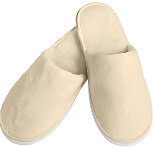 Pantuflas Desechables de Felpa Coral para Hotel y Hogar, Suela de EPE, Invierno, Viaje, Portátiles, Cómodas, Reciclables, Tamaño Viaje - Product Image 6