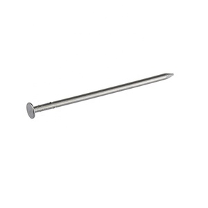 Attaches en acier inoxydable et au carbone, clous à <span class=keywords><strong>fil</strong></span> commun en <span class=keywords><strong>fer</strong></span> galvanisé, au béton, plaqué zinc - Product Image 2