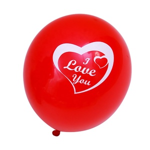Decorazioni per Matrimoni e San Valentino Palloncini Personalizzati con Stampa 'I Love You' e Logo - Product Image 5