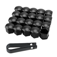 Capuchons de protection multicolores en plastique pour écrous de roue, vis de pneu et moyeux de roue de voiture, accessoires de décoration et de style automobile