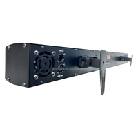 Barre lumineuse LED RGBWA + UV 4 en 1/5 en 1/6 en 1 avec effet de chasse stroboscopique et arc-en-ciel pour scène de spectacle de club, 18x18W