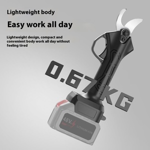 Nouveaux ciseaux électriques ménagers extérieurs sécateurs sans fil au Lithium-Ion transfrontaliers <span class=keywords><strong>pour</strong></span> les branches de fruits matériau de lame SK5 - Product Image 2