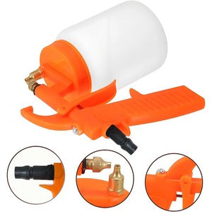Buse de pistolet de pulvérisation sans air en plastique à alimentation sous pression pour peinture automobile, outil aérographe pour peinture de voiture - Product Image 4