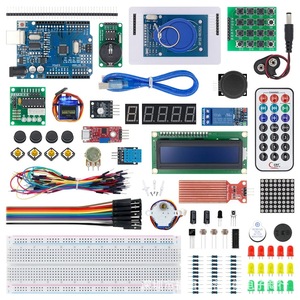 <span class=keywords><strong>Kit</strong></span> de démarrage RFID pour <span class=keywords><strong>Arduino</strong></span> pour R3 Version officielle ATMEGA328P Version améliorée RFID Suite d'apprentissage avec boîte de composants - Product Image 2