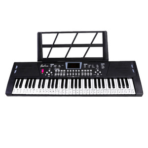 Teclado electrónico Bale de 61 teclas, piano digital para principiantes y profesores con soporte para partituras incluido - Product Image 1