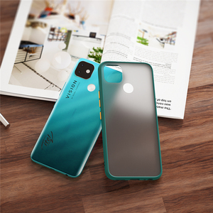 ราคาถูกราคาโปร่งแสงเคลือบควันสำหรับ Itel <span class=keywords><strong>Vision</strong></span> 1 Plus Tpu Pc ปกหลัง - Product Image 3