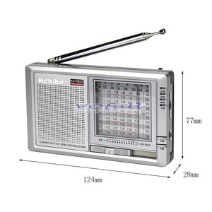 Vofull am fm sw radio mondiale multibande AA récepteur radio mobile à piles - Product Image 4