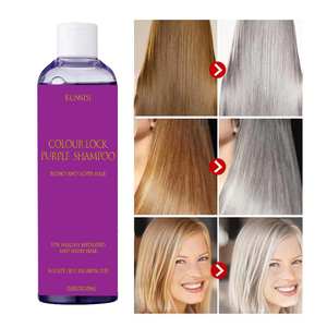 300ml deposito viola <span class=keywords><strong>Shampoo</strong></span> per capelli grigio argento Anti ottone rimuovere giallo toni sbiancati capelli tinti <span class=keywords><strong>Shampoo</strong></span> - Product Image 6