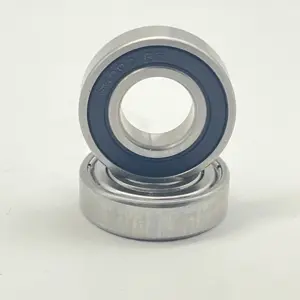 Factory manufactured stainless steel deep groove ball bearing S6002ZZ