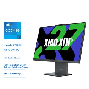 Lenovos Xiaoxin <span class=keywords><strong>IdeaCentre</strong></span> AIO 27in Core <span class=keywords><strong>I7</strong></span>-13620H 8G-32G RAM 256GB-1TB SSD WiFi เว็บแคมและ HDMI สำนักงานธุรกิจ All-in-One PC - Product Image 1