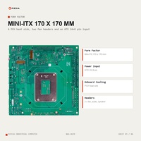 人工智能数据存储 8 端口 NAS 主板，带 Raid 0 1 5 10 功能，适用于 Lga1700 第 12、13、14 代酷睿 H670 B660 OEM ODM 制造商