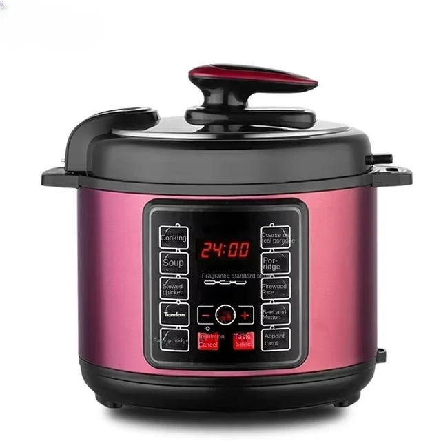 Large Multi-Functional Household Rice Cooker Automatic Smart Pressure-Regulating Pressure Cooker with Smart Timer Function