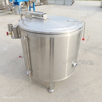Grand pot de chauffage électrique-Bouilloire à soupe électrique industrielle de 200L | Bouilloire de cuisson à double paroi pour haricots, maïs, pommes de terre, œufs