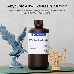 Anycubic UV Ink New Abs-Like <b>Resin</b> 2.0 Gray 1kg for 3D Printer Toughness Precision Low Odor - Product Image 2