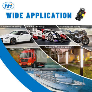 Conector de Arnés de Cables con Terminal de 2 Pines Eléctrico Automotriz Impermeable 282080-1 para Autopartes - Product Image 6