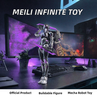 Figurine d'action Mecha édition Blackout, modèle de robot en plastique à assembler, personnage Ashe de League of Legends, jouet