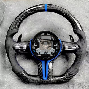 <span class=keywords><strong>Volante</strong></span> Deportivo de Lujo con 3 Radios de 40 mm, de Fibra de Carbono y Cuero, Estilo M Sport, para F10-F36 E70-E90 M3/M5 E/F, Venta al Por Mayor de Fábrica - Product Image 4
