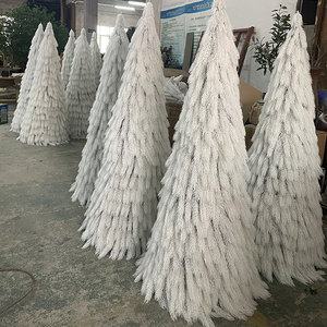Wholesale White <strong>Conical</strong> <strong>Shape</strong> Christmas <strong>Trees</strong> Wedding Decoration Artificial <strong>Trees</strong> - Product Image 2