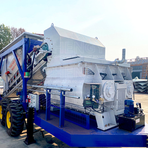 Di động mini 25m ³/h đến 35m ³/h hoàn toàn tự động trạm trộn bê tông nhà máy để bán bê tông di động nhà máy - Product Image 2